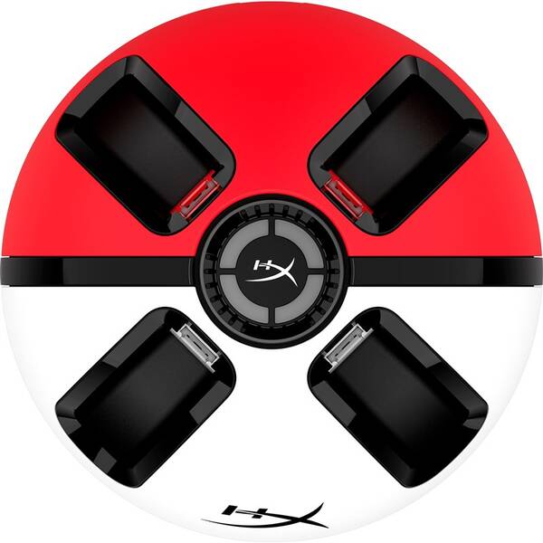 Dokovacia stanica HyperX ChargePlay Quad 2 Nintendo Switch Controller Charger biela/červená


