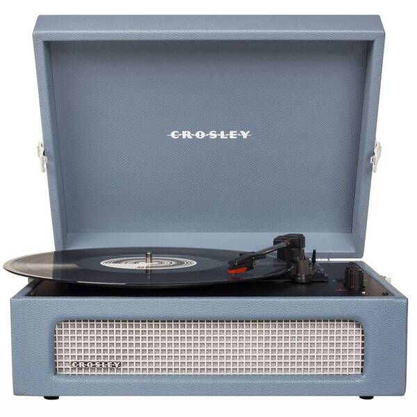 Gramofón Crosley Voyager modrý

