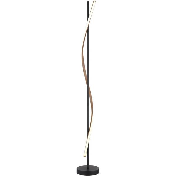 Stojacia lampa GLOBO Watkins, 30 W čierna

