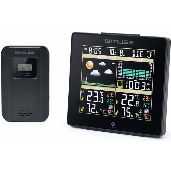 Meteorologická stanica MUSE M-085WS čierna

