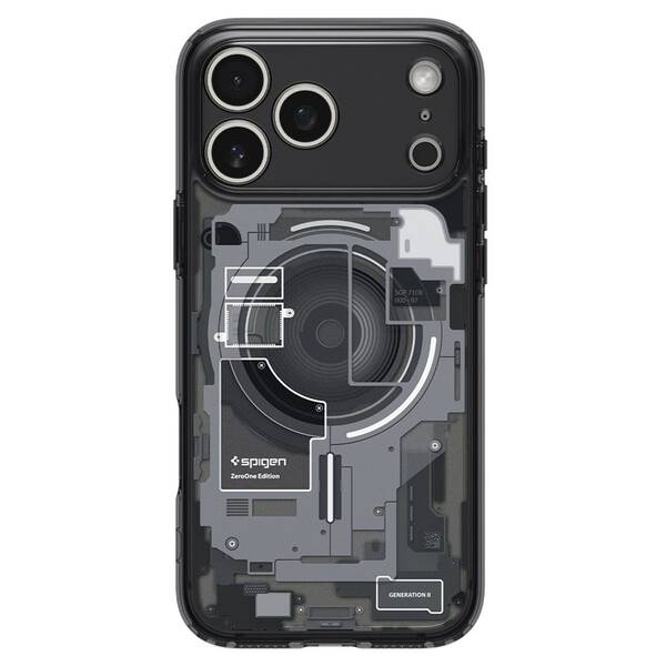 Kryt na mobil Spigen Ultra Hybrid MagSafe na Apple iPhone 18 Pro / 17 Pro čierny

