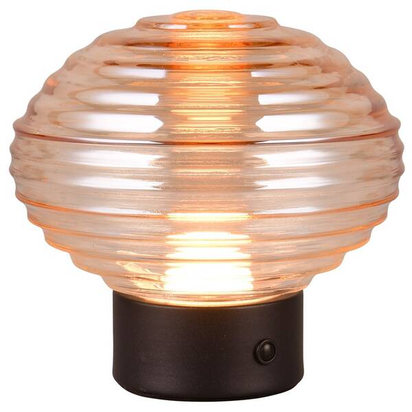 Stolná lampa Reality Earl hnedá

