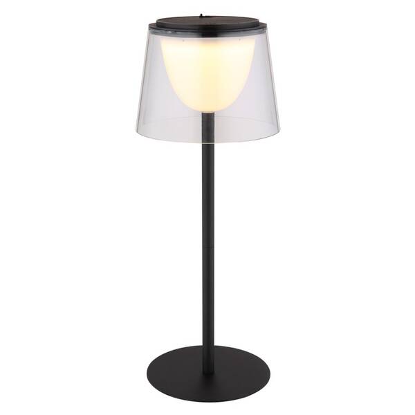 Stolná lampa GLOBO Mariam, 1,80 W čierna

