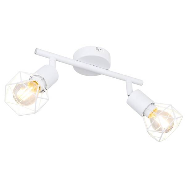 Bodové svietidlo GLOBO Xara I, 2xE14, 40W biele

