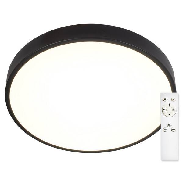 LED stropné svietidlo Top Light Metal 40C RC čierne

