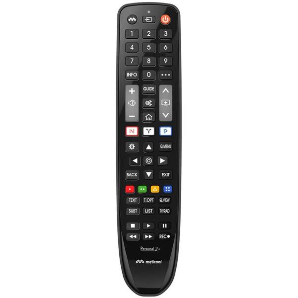 Diaľkový ovládač Meliconi Gumbody Personal 2+ pro LG čierny

