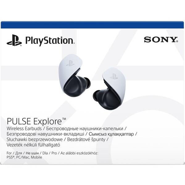Slúchadlá Sony PlayStation PULSE Explore Wireless čierne/biele

