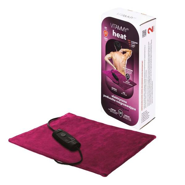 Vyhrievacia podložka VITAMMY HEAT červená

