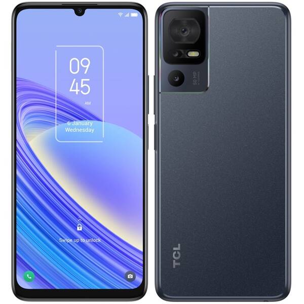 Mobilný telefón TCL 40SE 4 GB / 128 GB - Dark Gray 

