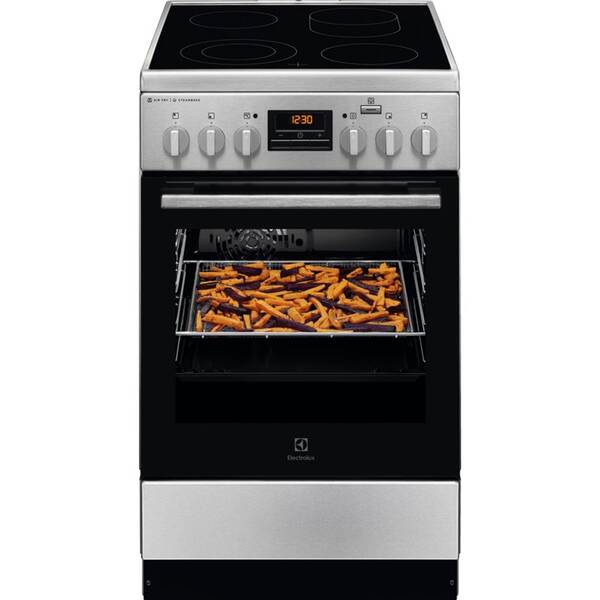 Sklokeramický sporák Electrolux LKR564200X nerez

