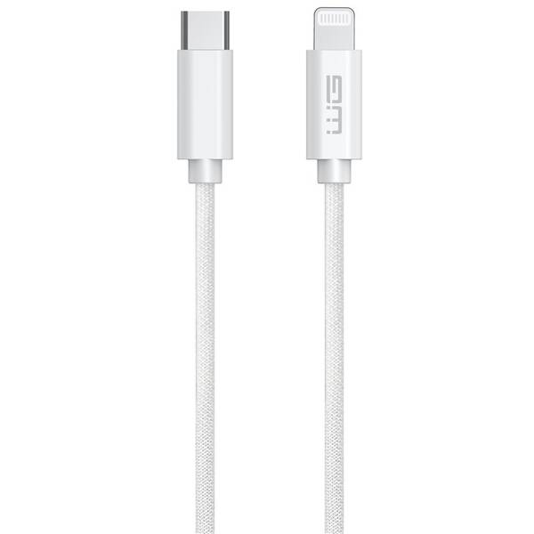 Kábel WG USB-C/Lightning, MFi, 2 m biely

