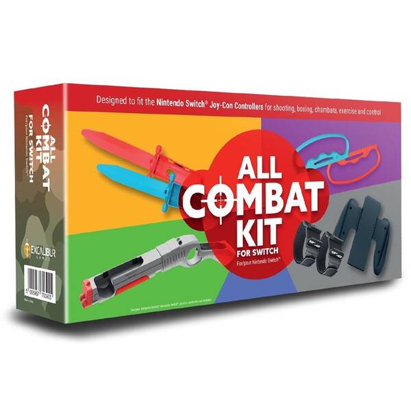 Herný set Excalibur Games Nintendo Switch All Combat Kit 

