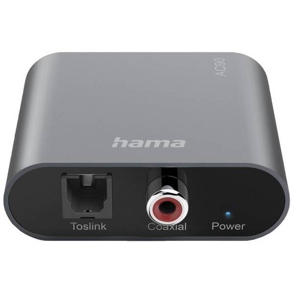 DAC prevodník Hama AC90 strieborný

