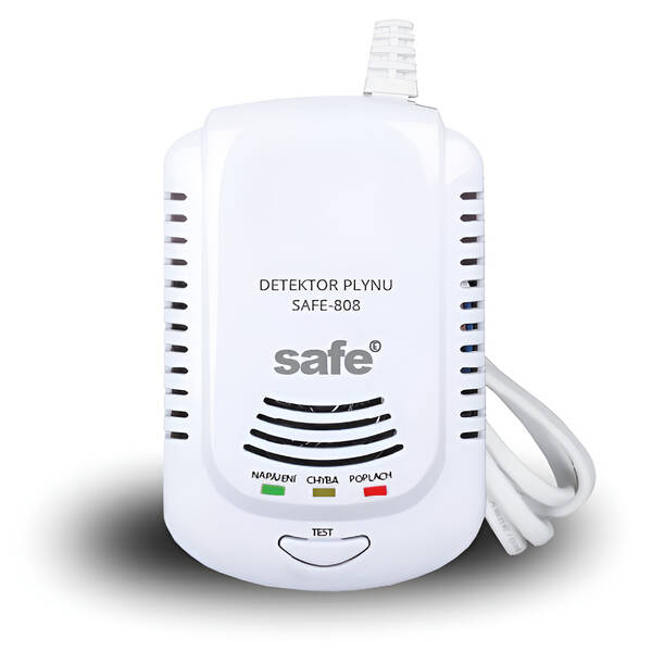 Detektor plynov Safe 808 hlásič zemného plynu 

