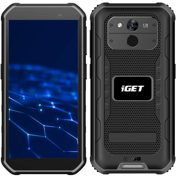Mobilný telefón iGET T1 6 GB / 128 GB čierny

