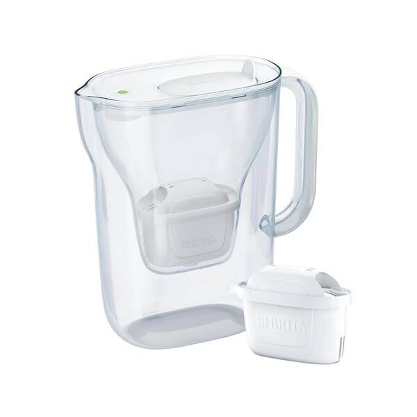Filtrácia vody BRITA Style Essential 2,4 l + filtr Maxtra Pro (Hard Water a Pure Performance), 2 ks biela

