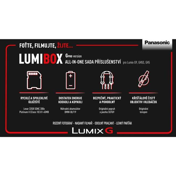 Príslušenstvo pre fotoaparáty Panasonic LumiBox G-PRO 

