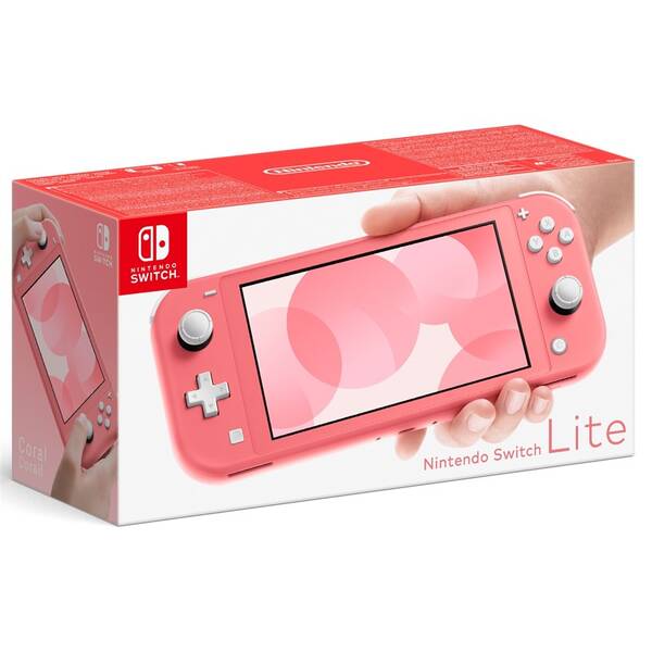 Herná konzola Nintendo Lite ružová

