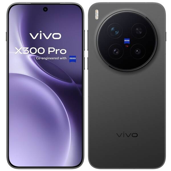 Mobilný telefón vivo X300 Pro 5G 16 GB / 512 GB čierny

