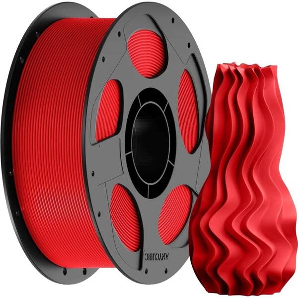 Tlačová struna (filament) Anycubic ABS 1,75 mm pro 3D tiskárnu, 1kg červený

