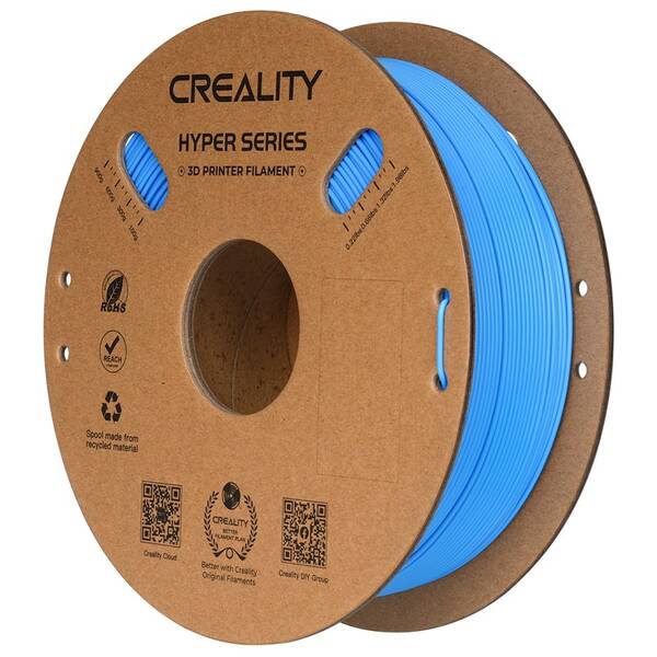 Tlačová struna (filament) Creality Hyper PLA 1kg modrý

