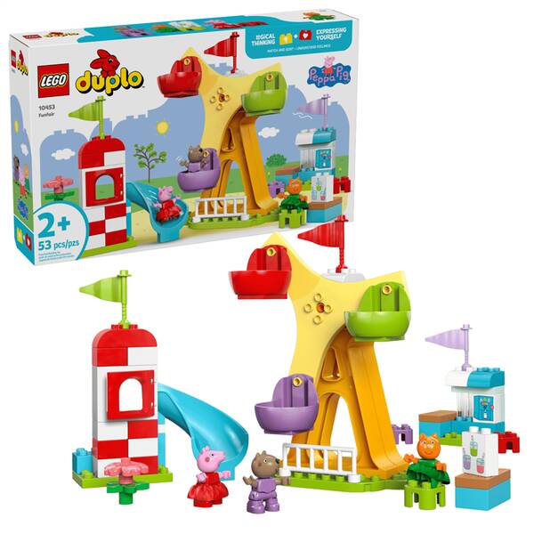 Stavebnica LEGO® DUPLO® Prasiatko Peppa  10453 Zábavný park 


