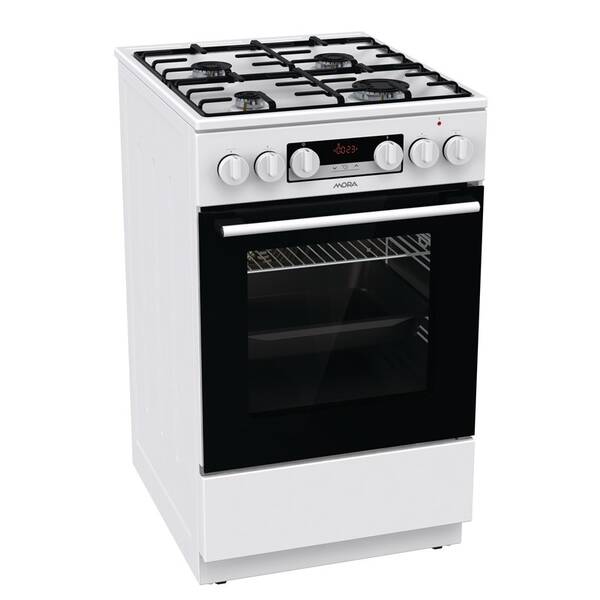 Kombinovaný sporák Mora K 5657 BW biely

