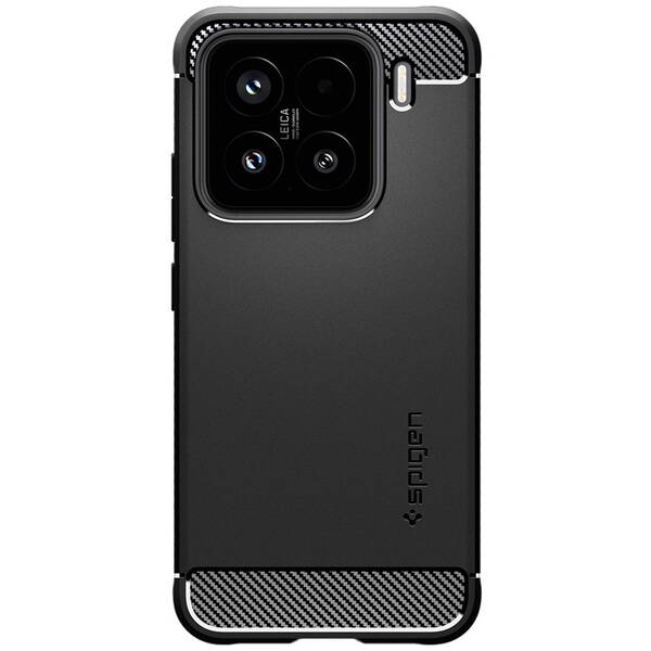 Kryt na mobil Spigen Rugged Armor na Xiaomi 15 čierny

