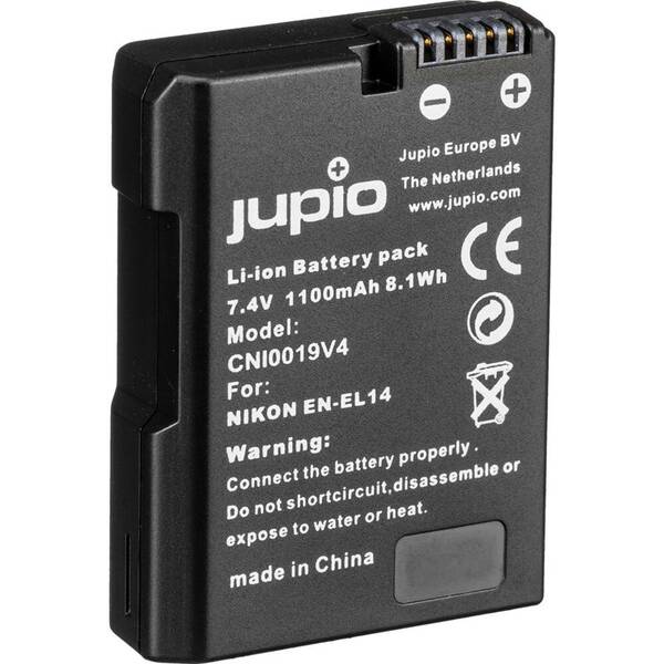 Batéria Jupio EN-EL14A (D5600) 1100 mAh (Nikon) čierna

