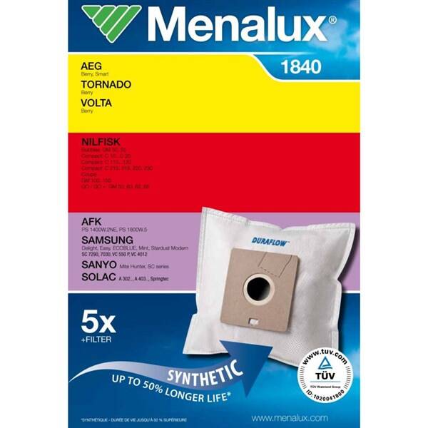 Vrecká pre vysávače Menalux CT183 (6 ks) 

