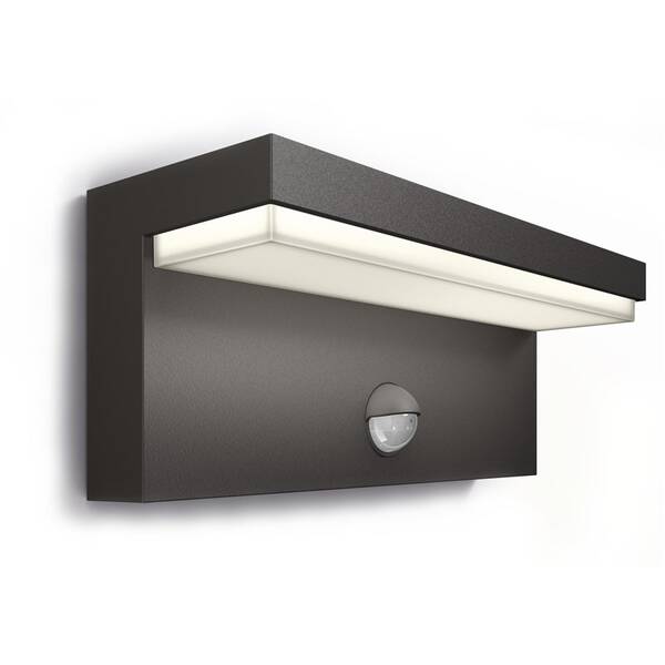 Nástenné svietidlo Philips Bustan, 2700 K, pohybový senzor 

