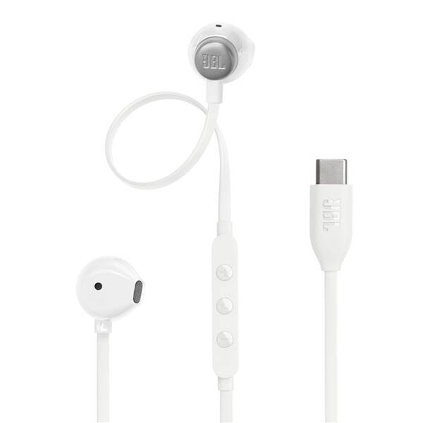 Slúchadlá JBL Tune 305 USB-C biela

