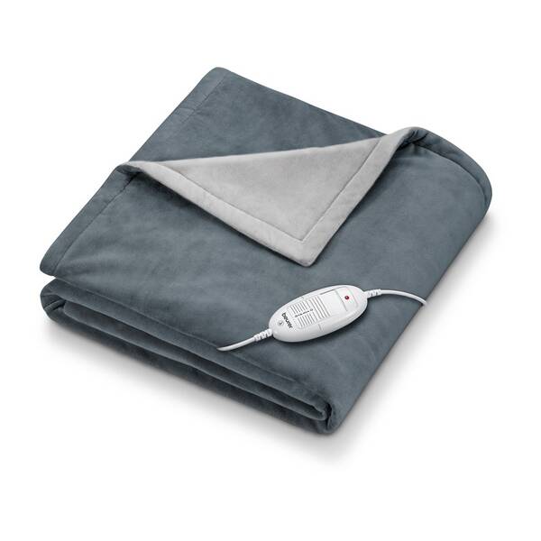 Vyhrievacia deka Beurer HD 75 Dark Grey sivá

