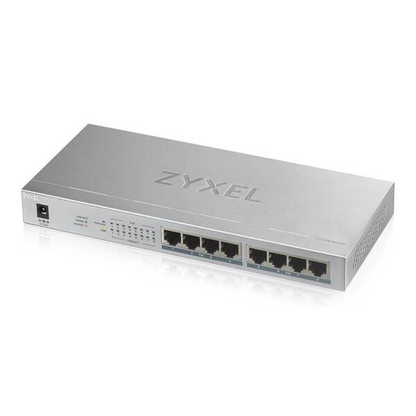 Switch ZyXEL GS1008HP strieborný

