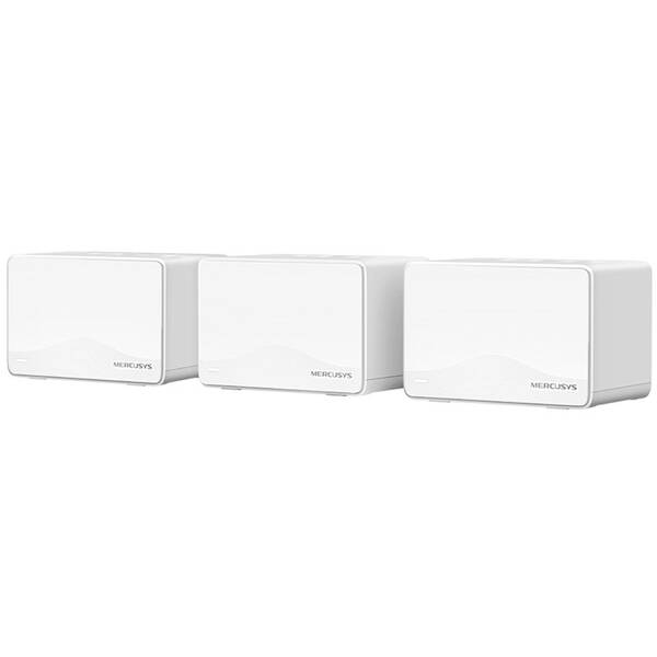 Kompletný Wi-Fi systém Mercusys Halo H25BE BE3600 Mesh Wi-Fi 7 (3 ks) biely

