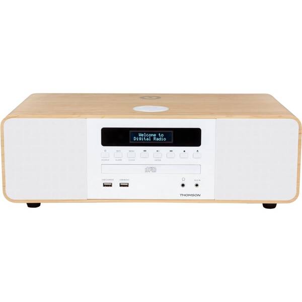 Mikro HiFi systém Thomson MIC201IBT biely/hnedý

