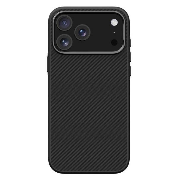Kryt na mobil WG Platinum Carbon Magnet na Apple iPhone 18 Pro čierny

