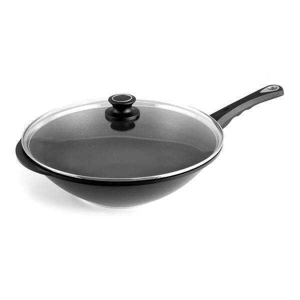 Panvica WOK G21 Cheff 36 cm, pokrievka 

