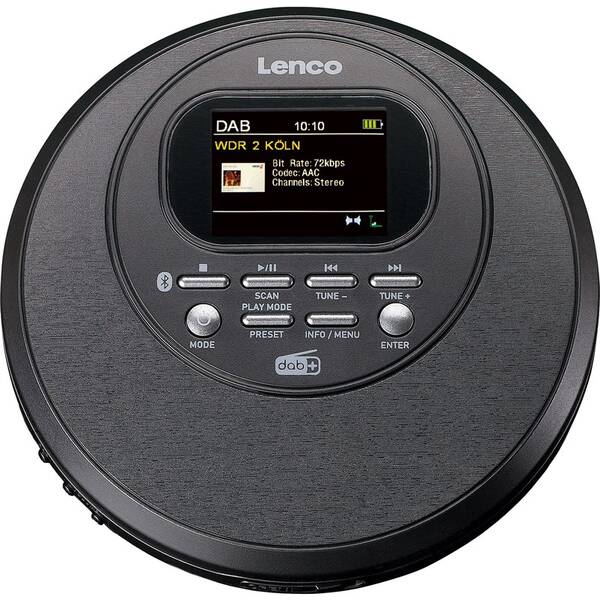 Discman Lenco CD-500 čierny

