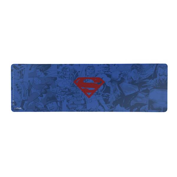 Podložka pod klávesnicu a myš Trust XXL Superman Edition modrá

