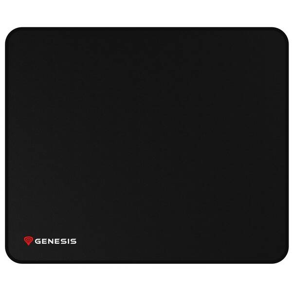 Podložka pod myš Genesis CARBON 500 M LOGO, 30×25 cm čierna

