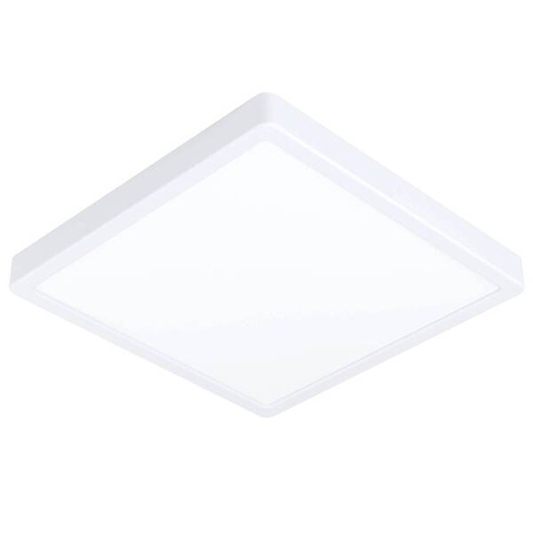 LED stropné svietidlo Eglo Fueva 5, štvorec, 28,5 cm, teplá biela biele

