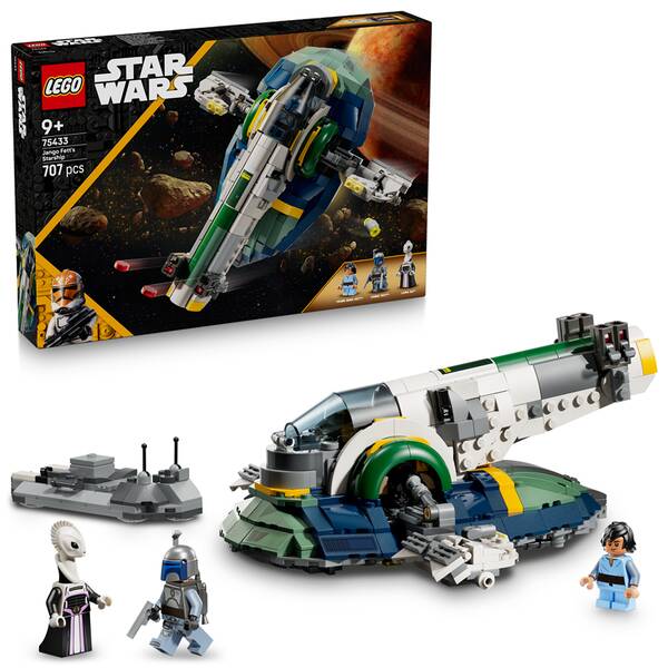 Stavebnica LEGO® Star Wars™ 75433 Jango Fett a jeho hvězdná loď 

