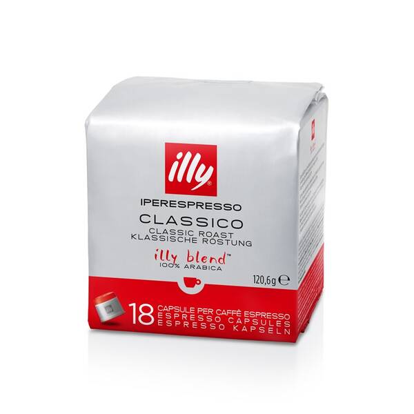 Kapsuly pre espressá Illy CLASSICO (18 ks) 

