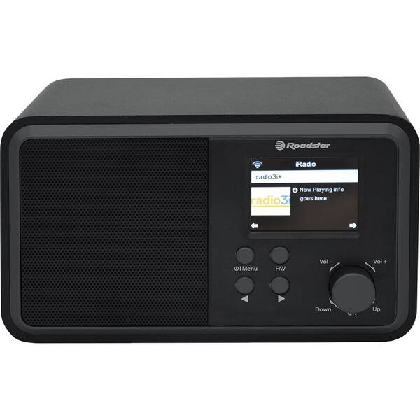 Internetový rádioprijímač s DAB+ Roadstar IR-390 D+U čierny

