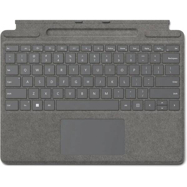 Klávesnica Microsoft Surface Pro Signature CZ/SK sivá

