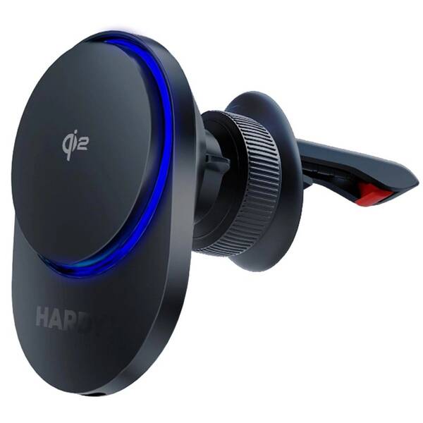 Držiak na mobil 3mk HARDY AeroCharger 15W Qi2 čierny

