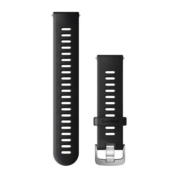 Remienok Garmin Quick Release (20 mm), silikonový čierny

