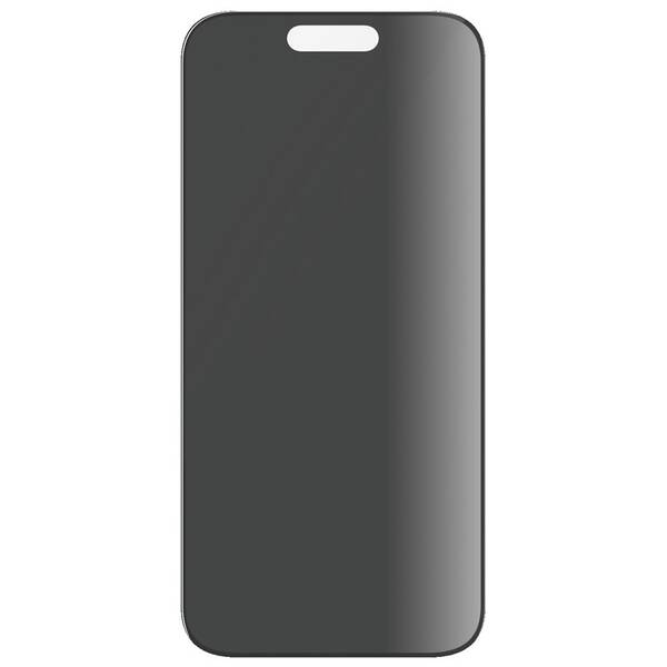 Tvrdené sklo PanzerGlass Privacy na Apple iPhone 15 Pro s instalačním rámečkem 

