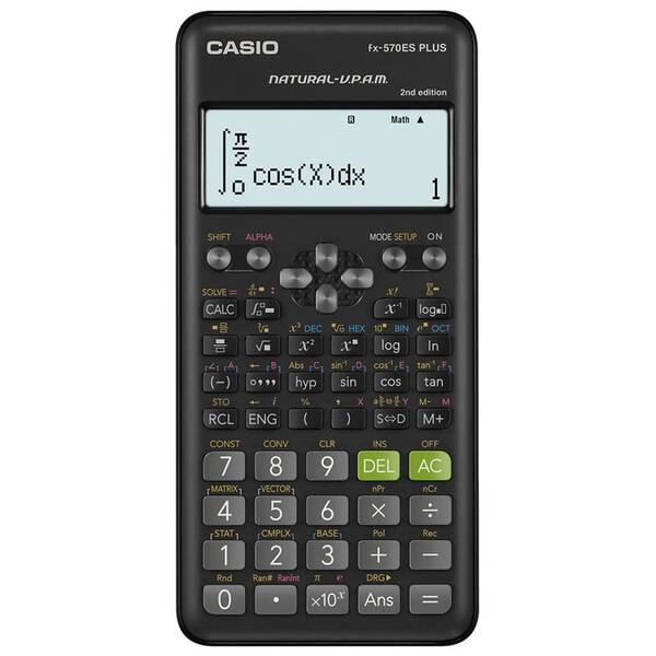 Kalkulačka Casio Casio FX 570 ES PLUS 2E čierna


